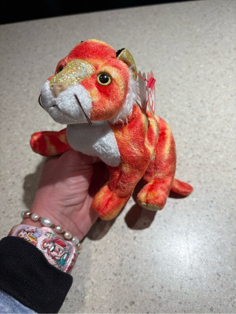 TY Beanie Baby Babies Zodiak Tiger #4320 Retired